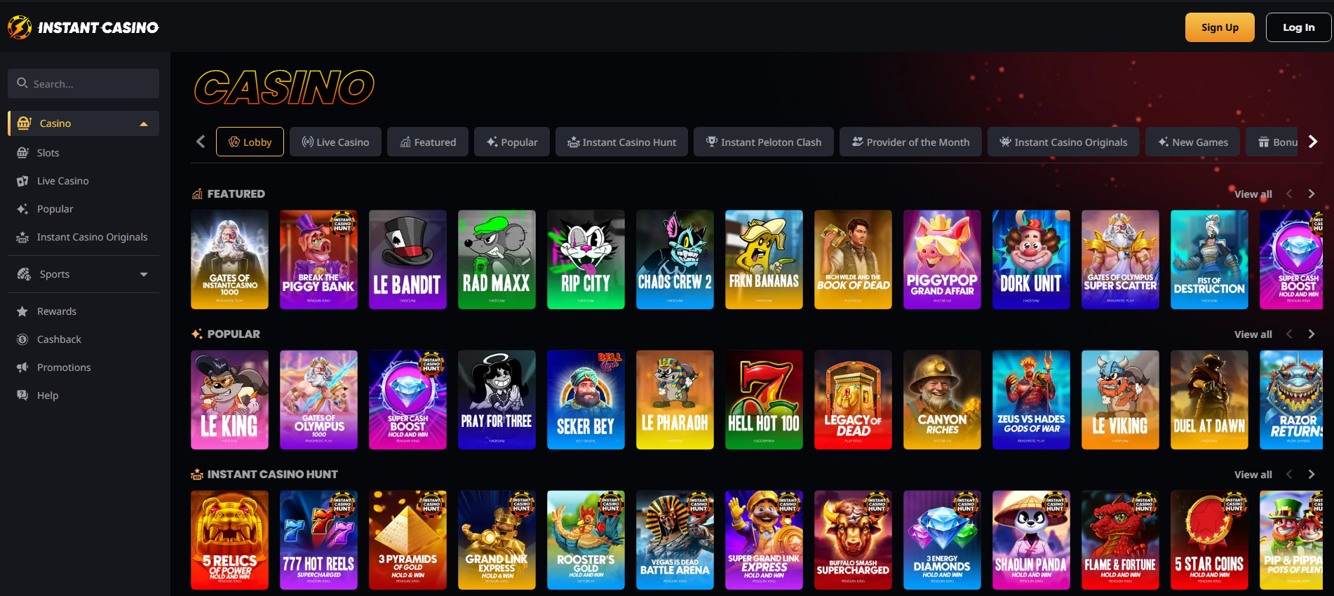 Instant Casino