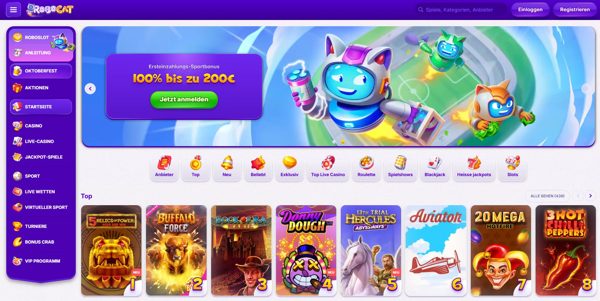 Robocat Casino