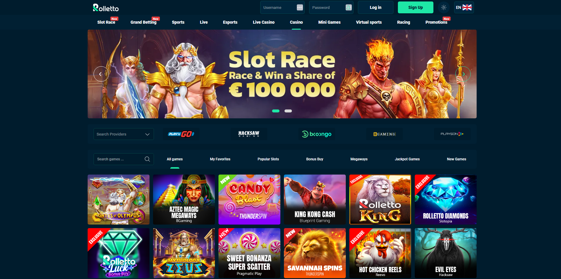 Roletto casino