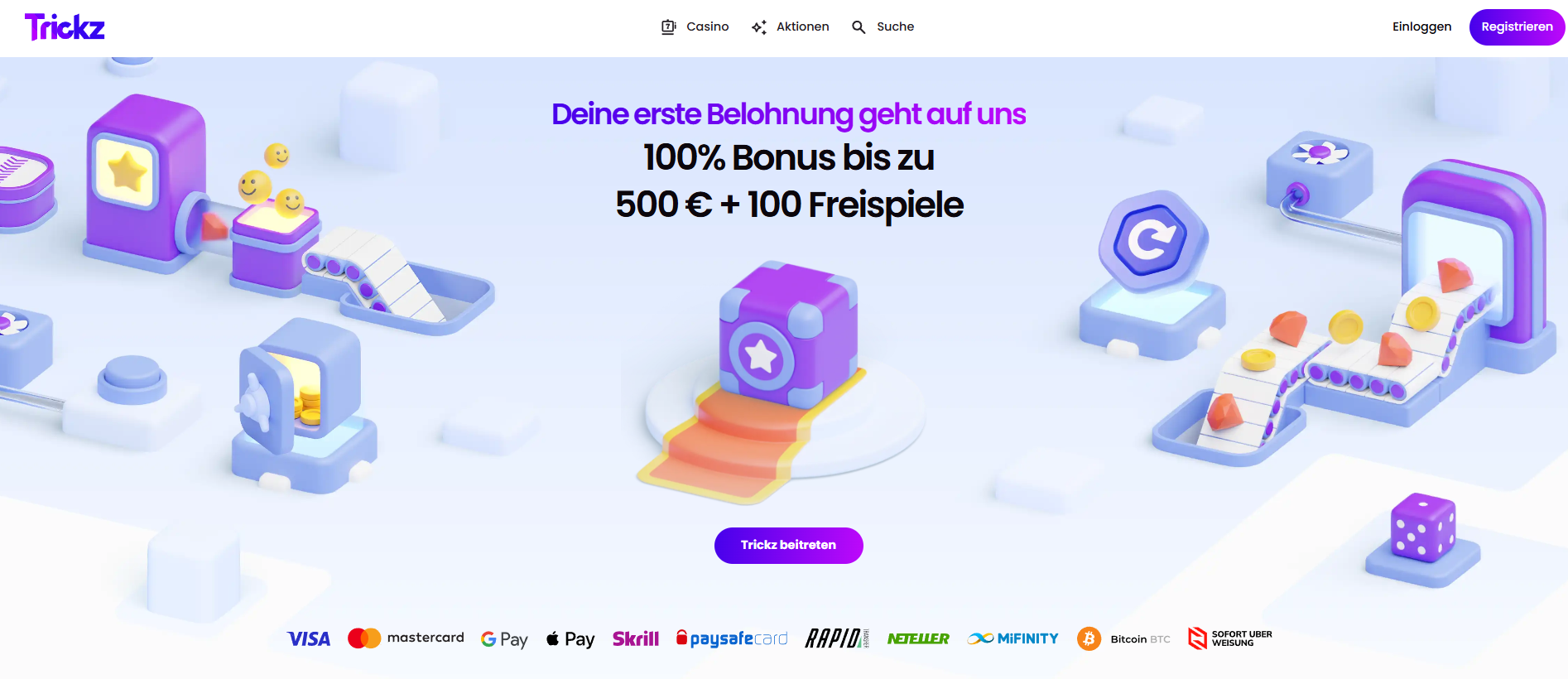 Trickz Startseite
