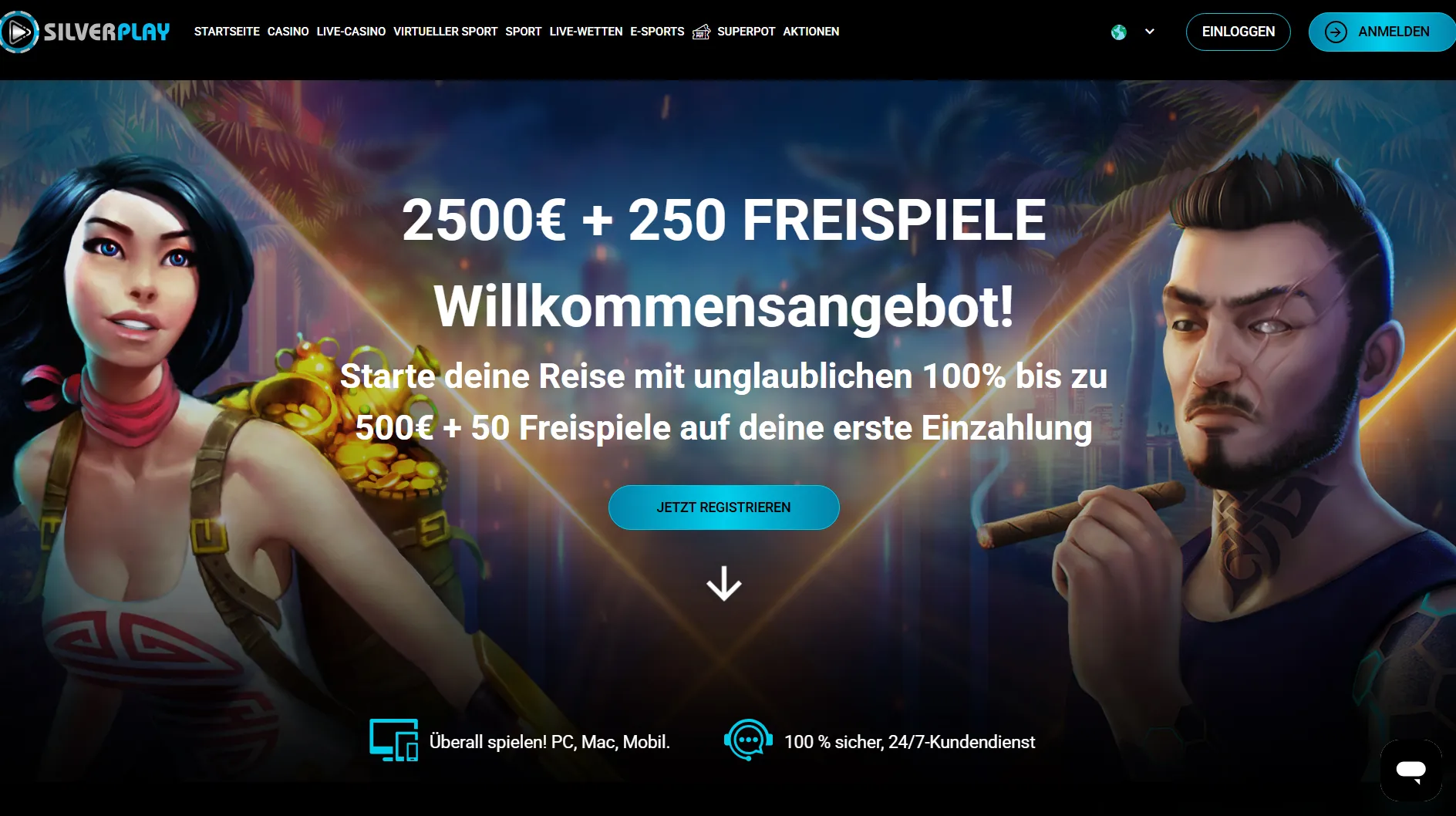 silverplay casino gold